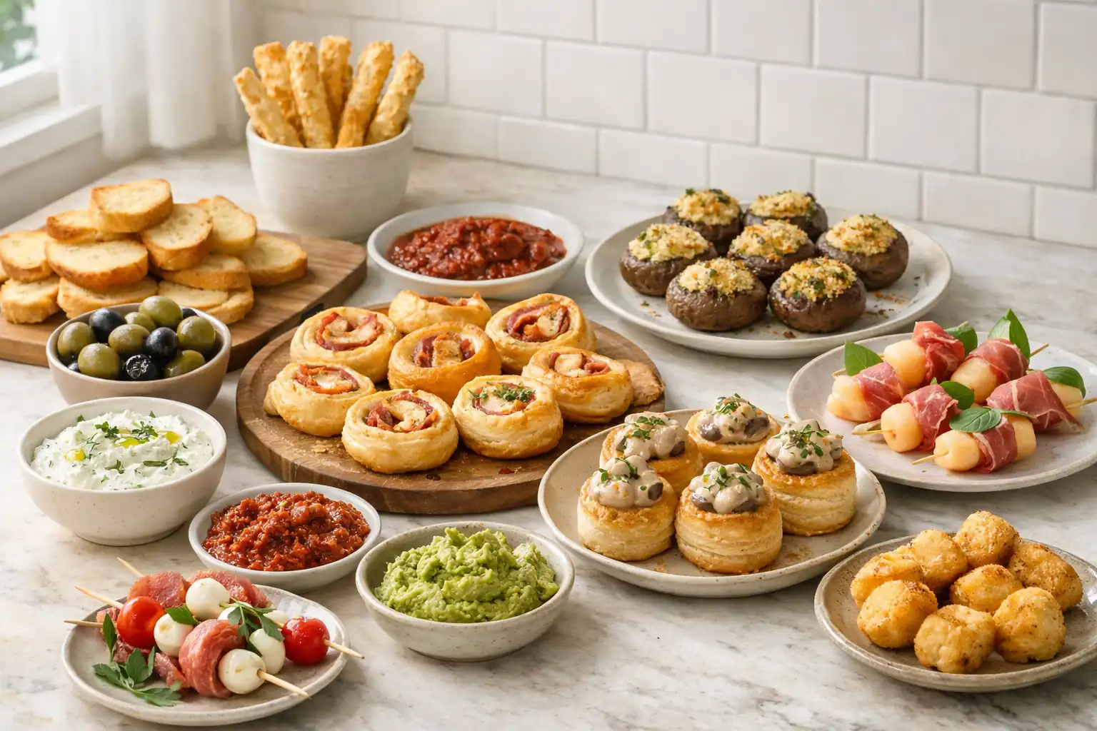 Aperitifs & bouchees